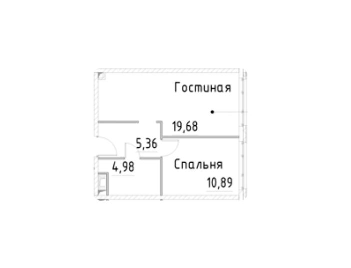 1-комнатная
